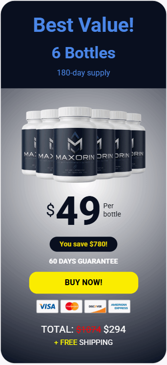 Buy Maxorin 6 Bottle